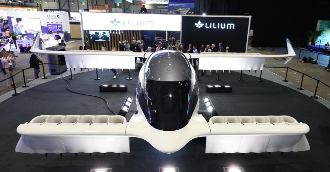 Lilium向公务航空市场展示eVTOL